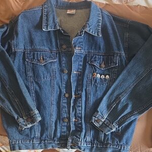 Vintage Disney World 20th Anniversary Unisex Jean Jacket